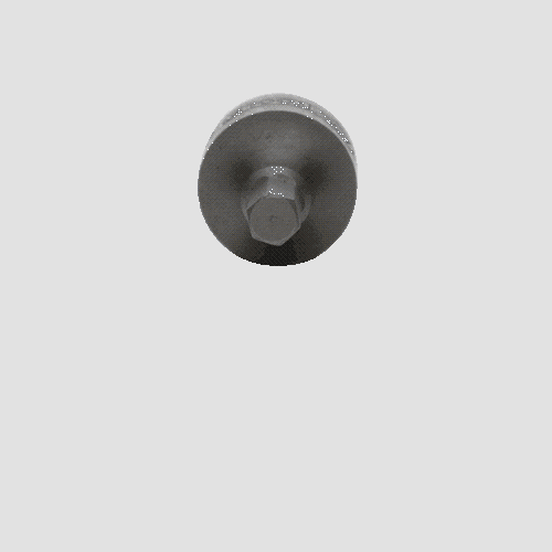 1/4 Zoll Bit-Stecknuss Innensechskant, 4 mm, extra kurz KS TOOLS 911.1844