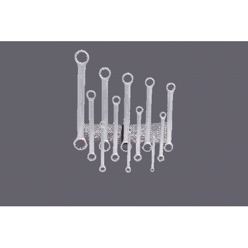 ULTIMATEplus Doppel-Ringschl&uuml;ssel-Satz, gerade, 12-tlg KS TOOLS 920.0450