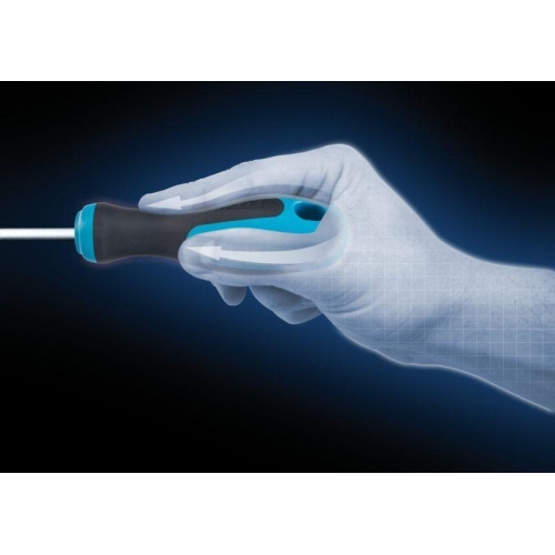 HAZET Schraubendreher Satz Schlitz Pozidriv 6-tlg. 0,5x3-1,2x6,5 PZ1-PZ2 810/6PZ