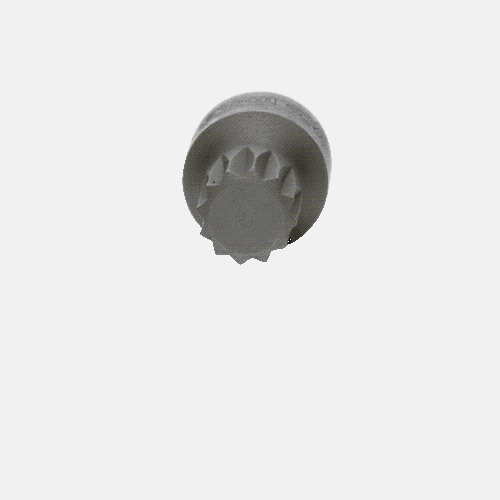 1/4 Zoll Bit-Stecknuss XZN, M9, extra kurz KS TOOLS 911.1855