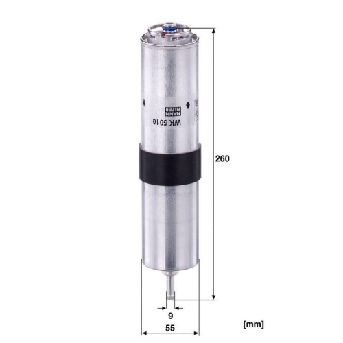 MANN-FILTER Kraftstofffilter WK 5010