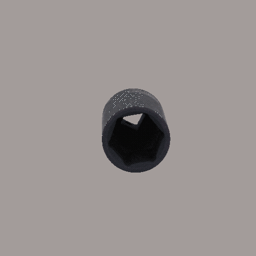 1/2 Zoll Sechskant-Kraft-Stecknuss, lang, 31mm auf H&auml;nger KS TOOLS 515.1131-E