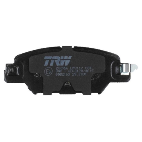 TRW Bremsbelagsatz, Scheibenbremse GDB2163