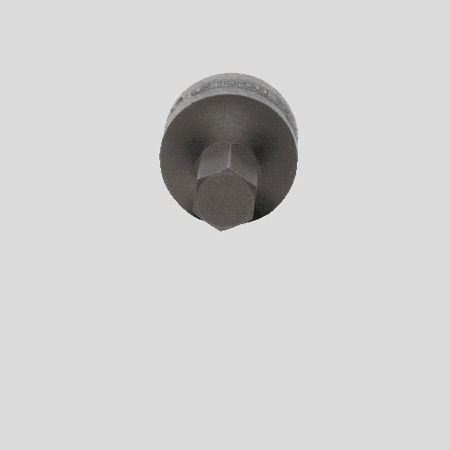 1/4 Zoll Bit-Stecknuss Innensechskant, 7/32 Zoll, extra kurz KS TOOLS 911.1873