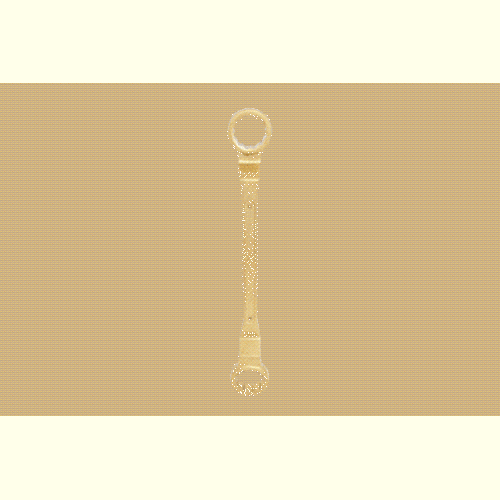BRONZEplus Doppel-Ringschl&uuml;ssel gekr&ouml;pft 41x46 mm KS TOOLS 963.7427