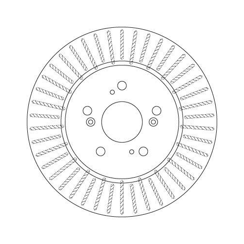 TRW Bremsscheibe TRW SINGLE DF6180S