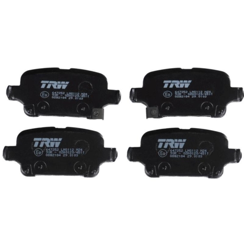 TRW Bremsbelagsatz, Scheibenbremse GDB2184