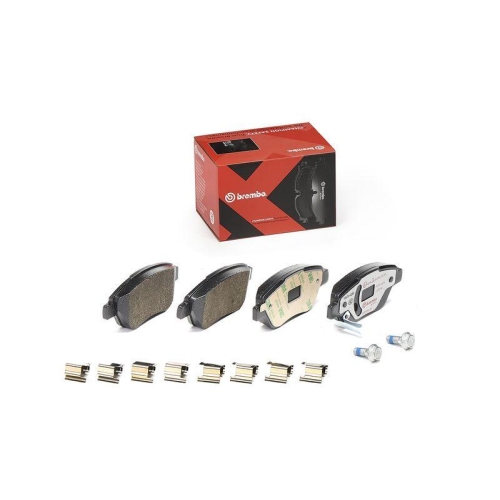 BREMBO Bremsbelagsatz, Scheibenbremse XTRA LINE P 59 051X