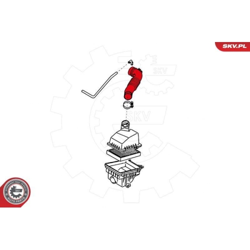 ESEN SKV Ansaugschlauch, Luftfilter 24SKV482