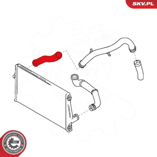 ESEN SKV Ladeluftschlauch 24SKV931