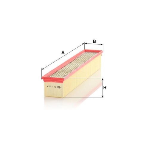 MANN-FILTER Filter, Innenraumluft CU 61 225
