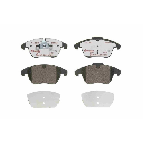 BREMBO Bremsbelagsatz, Scheibenbremse XTRA LINE P 44 020X