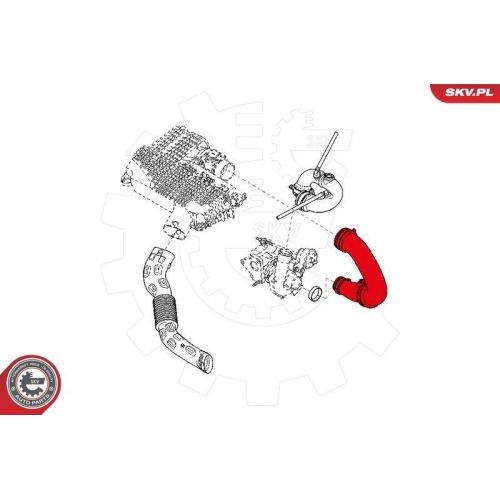 ESEN SKV Ladeluftschlauch 24SKV729