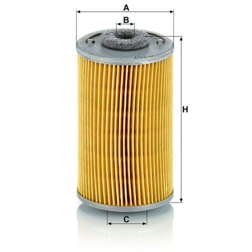 MANN-FILTER Kraftstofffilter P 707