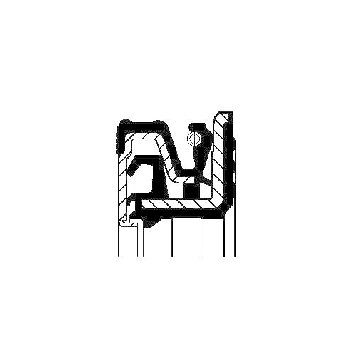 CORTECO Wellendichtring, Verteilergetriebe 49120198