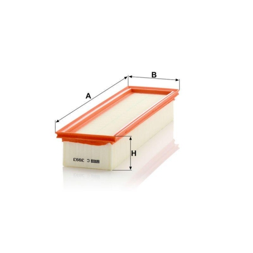MANN-FILTER Filter, Innenraumluft C 3993