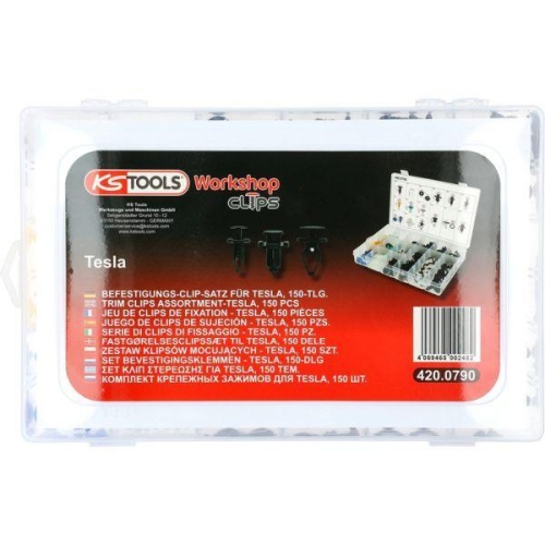 KS TOOLS Halteclipsatz, Karosserie 420.0790