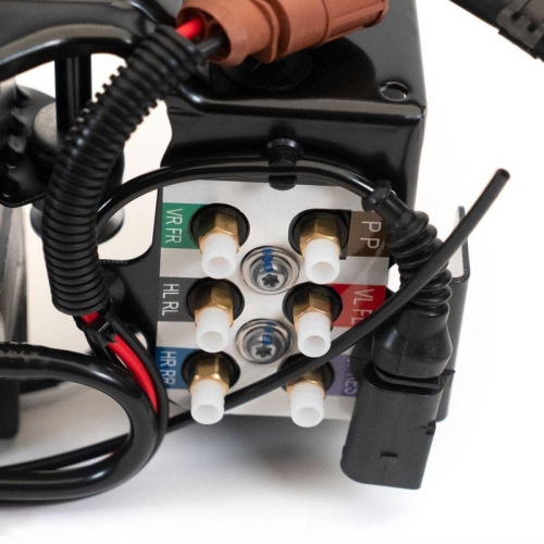 Arnott Kompressor, Druckluftanlage