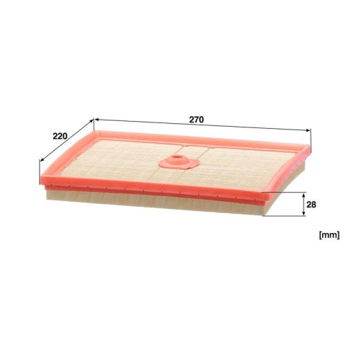 MANN-FILTER Luftfilter C 22 035