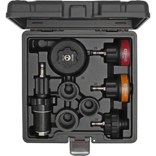 KS TOOLS Adapter, K&uuml;hlsystemdruckpr&uuml;fset 150.2330