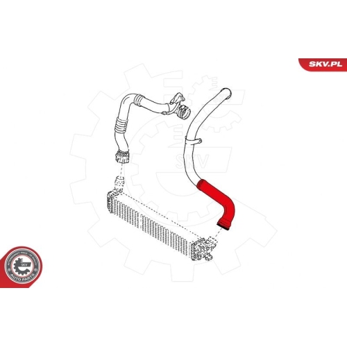 ESEN SKV Ladeluftschlauch 43SKV139