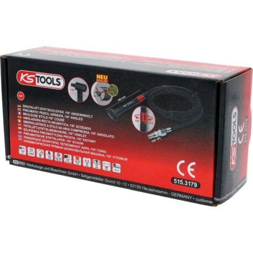 KS TOOLS Stabschleifer (Druckluft) 515.3179