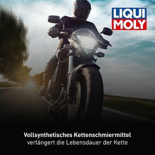 2XKettenspray LIQUI MOLY 1591 Motorbike Kettenspray weiß Spezialfett Dose 400 ml