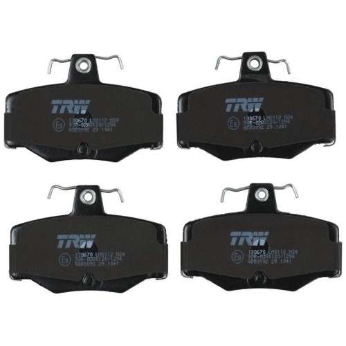 TRW Bremsbelagsatz, Scheibenbremse COTEC GDB3092