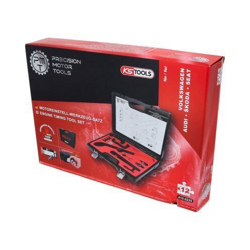Motoreinstellwerkzeug-Satz f&uuml;r Audi, Seat, Skoda, Volkswagen, 12-tlg KS TOOLS