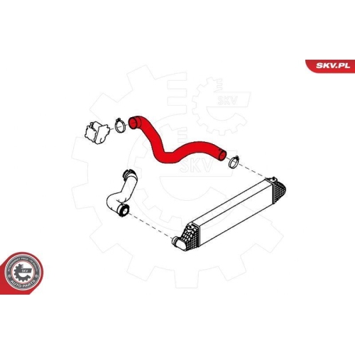 ESEN SKV Ladeluftschlauch 43SKV172