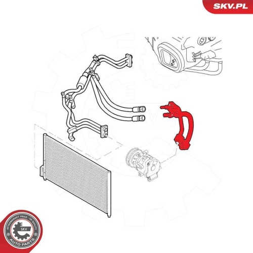 ESEN SKV Hochdruck-/Niederdruckleitung, Klimaanlage