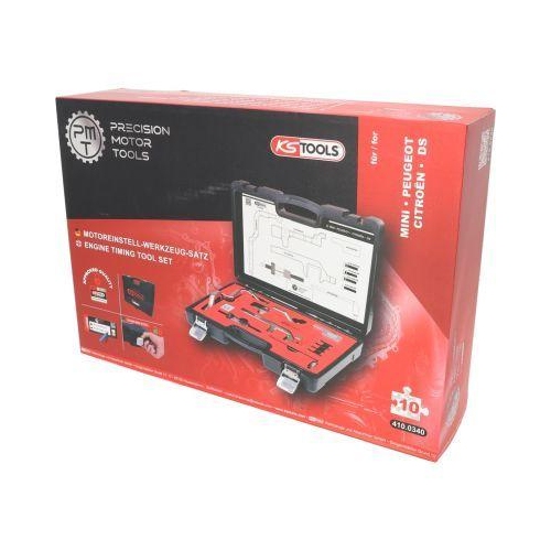 Motoreinstellwerkzeug-Satz f&uuml;r Citro&euml;n, Peugeot, DS, Mini, 10-tlg KS TOOLS
