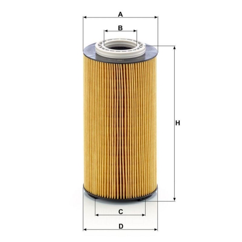 MANN-FILTER &Ouml;lfilter HU 12 003 x