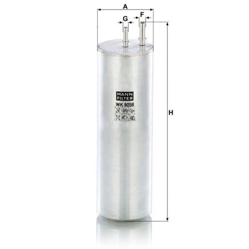 MANN-FILTER Kraftstofffilter WK 8058