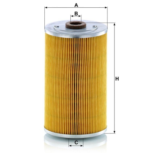 MANN-FILTER Kraftstofffilter P 1018/1