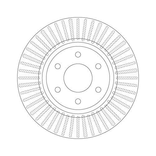 TRW Bremsscheibe DF6416