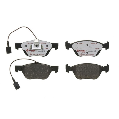 BREMBO Bremsbelagsatz, Scheibenbremse XTRA LINE P 23 077X
