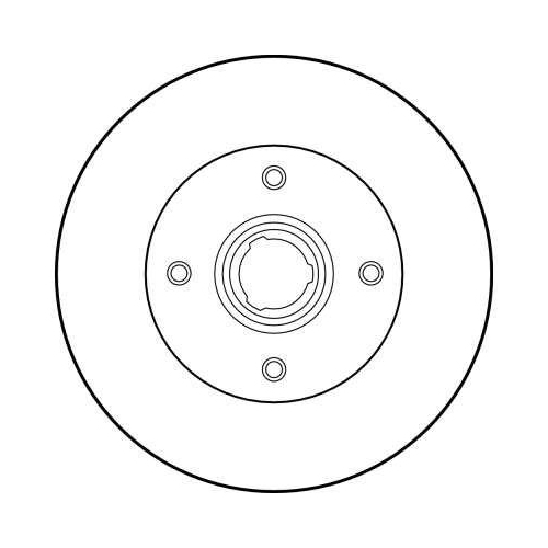 TRW Bremsscheibe DF1529