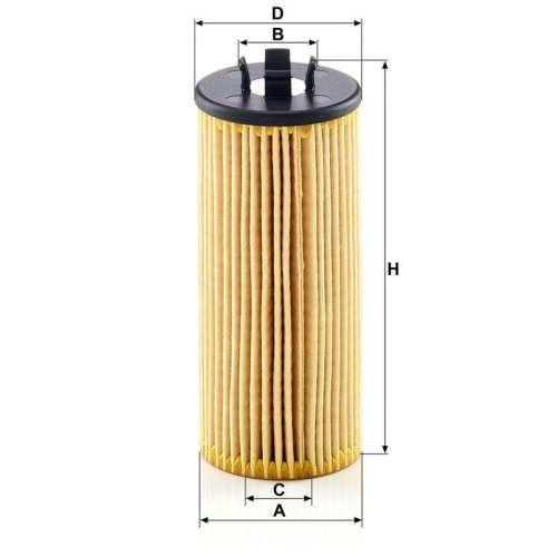 MANN-FILTER &Ouml;lfilter HU 6015 z KIT