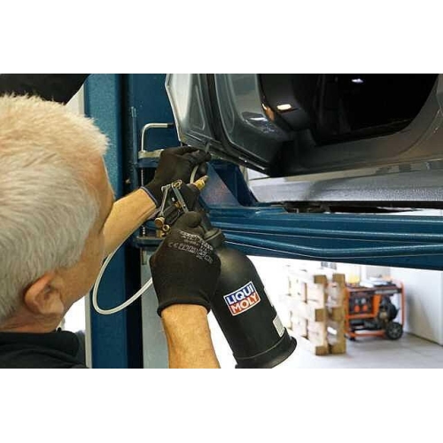 LIQUI MOLY 6116 Hohlraumversiegelung Wachs Korrosionsschutz transparent 1 Liter