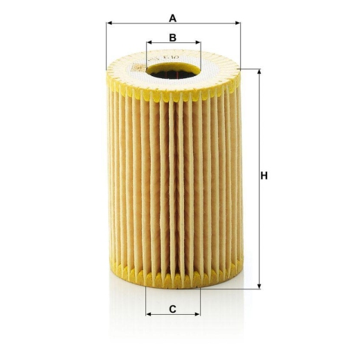 MANN-FILTER &Ouml;lfilter HU 610 x