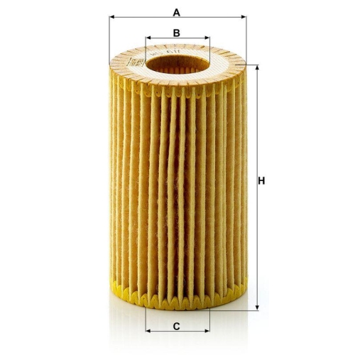 MANN-FILTER &Ouml;lfilter HU 611 x