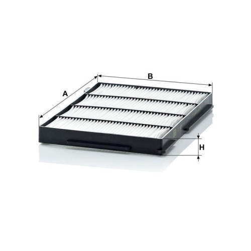 MANN-FILTER Filter, Innenraumluft CU 1526