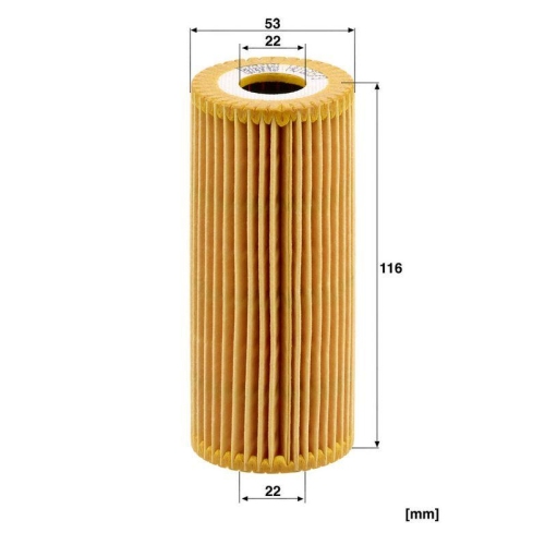 MANN-FILTER &Ouml;lfilter HU 615/3 x