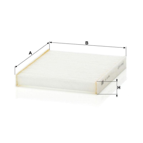 MANN-FILTER Filter, Innenraumluft CU 16 001