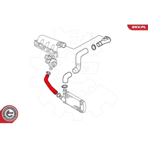 ESEN SKV Ladeluftschlauch 43SKV357
