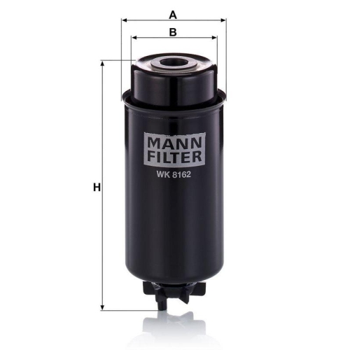 MANN-FILTER Kraftstofffilter WK 8162