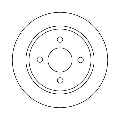 TRW Bremsscheibe DF1654
