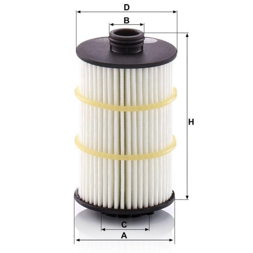 MANN-FILTER &Ouml;lfilter HU 7024 z