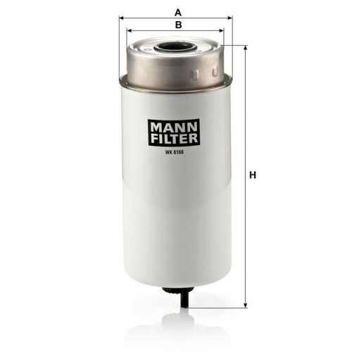 MANN-FILTER Kraftstofffilter WK 8168
